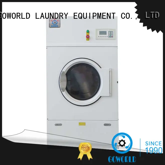 GOWORLD Stainless steel gas tumble dryer simple installation hospital 1