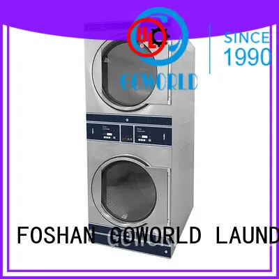 GOWORLD Manual stacked washer dryer combo school hotel 1