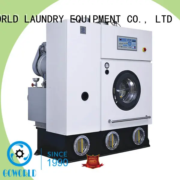 GOWORLD railway dry cleaning washing machine environment friendly for textile industries 1
