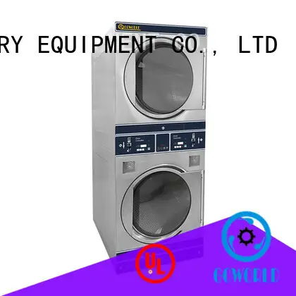 GOWORLD automatic self laundry machine natural gas heating for hotel 1