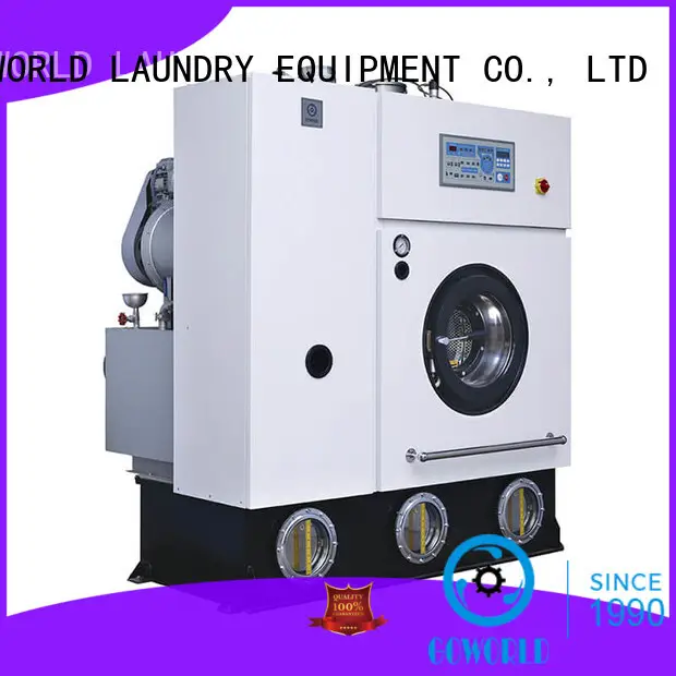 automatic commercial dry cleaning machine Easy operated for textile industries GOWORLD 1