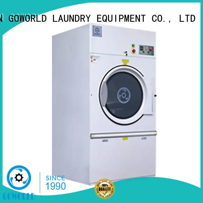 GOWORLD stainless steel semi automatic laundry machine Easy to control for Commercial laundromat 1