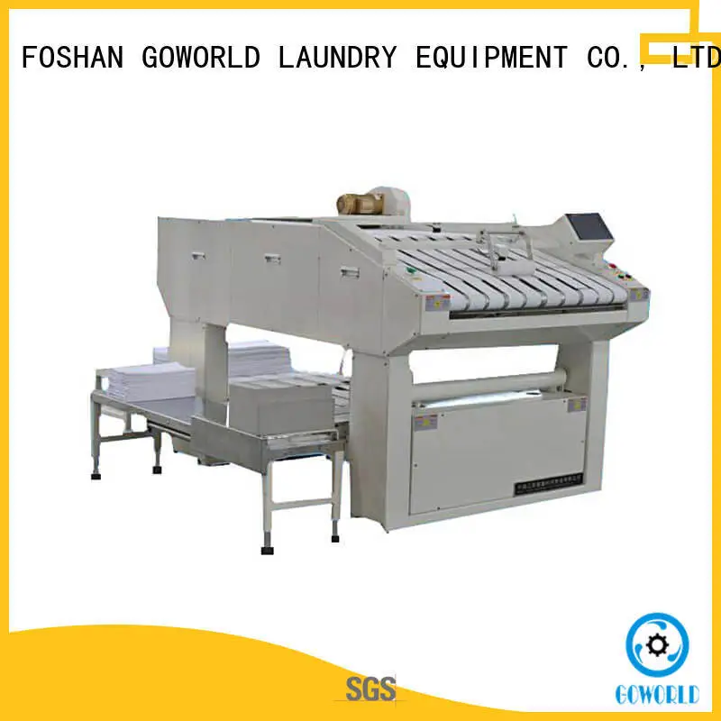 medical commercial laundry folding machine machine for hotel GOWORLD 1