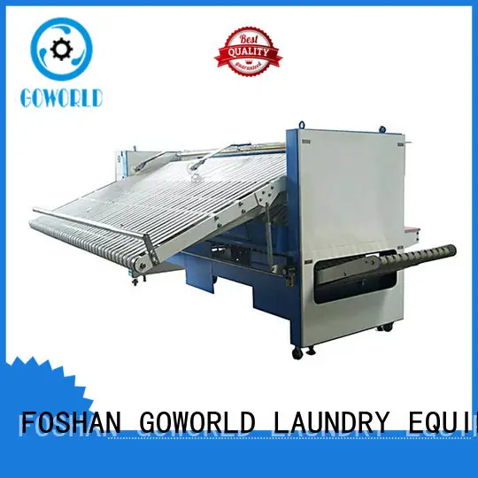 GOWORLD multifunctional automatic towel folding machine high speed for textile industries 1