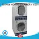 convenient coin operated stackable washer and dryer LPG gas heating for school GOWORLD 1