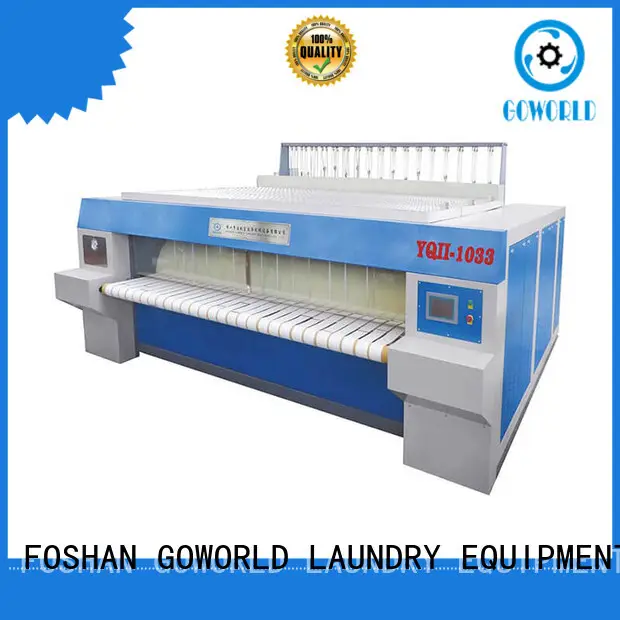 GOWORLD heat proof ironer machine easy use for hotel 1