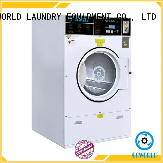 commercial self service laundry equipment LPG gas heating for service-service center GOWORLD 1