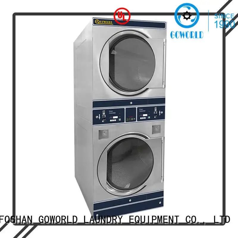 GOWORLD double self washing machine electric heating for hotel 1