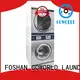 Low Noise stackable washer dryer combo stack LPG gas heating for fire brigade 1