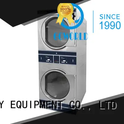 GOWORLD Low Noise stackable washer dryer combo natural gas heating for fire brigade 1