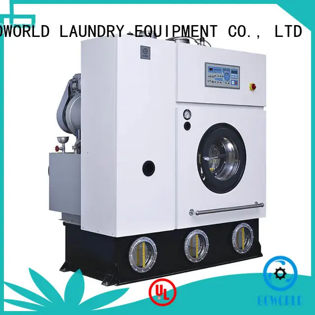 GOWORLD stainless steel dry cleaning machine Easy operated for railway company 1