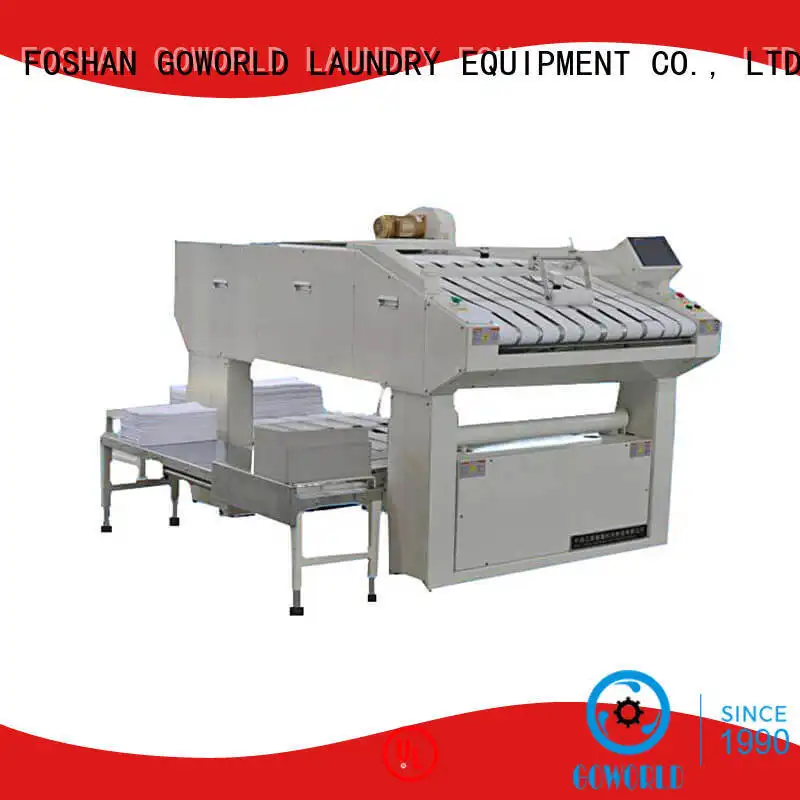 GOWORLD industries towel folder efficiency for laundry factory 1