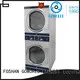 GOWORLD Low Noise stacking washer dryer electric heating for laundry shop 1