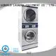 GOWORLD Manual stacking washer dryer LPG gas heating for laundry shop 1