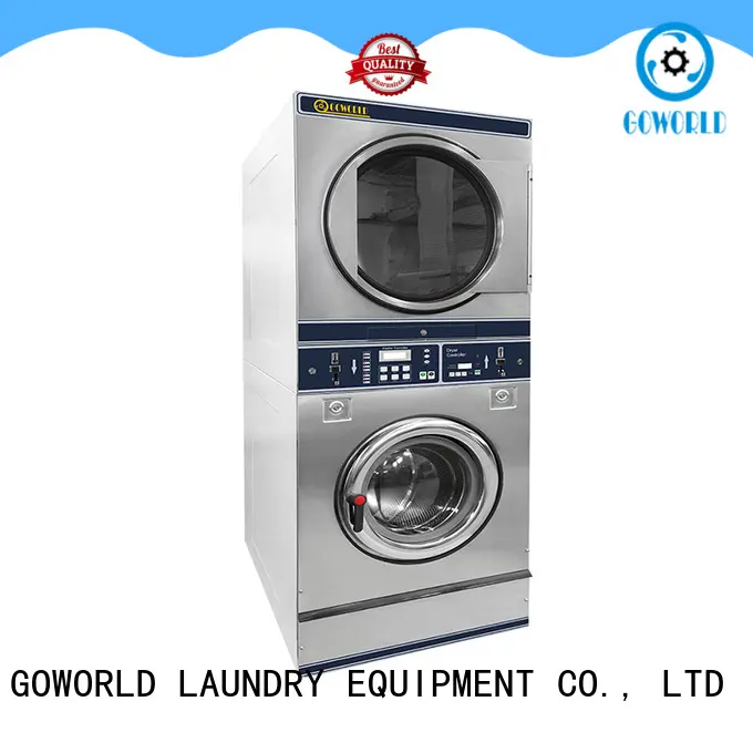 GOWORLD self service washing machine LPG gas heating for school 1