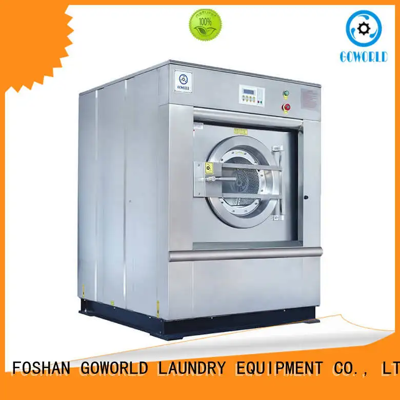GOWORLD hard industrial washer extractor for sale for laundry plants 1