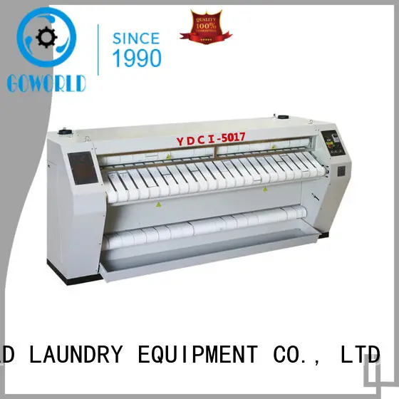 GOWORLD safe flat work ironer machine easy use for textile industries 1