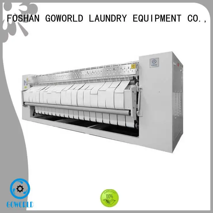 GOWORLD textile flat roll ironer free installation for laundry shop 1