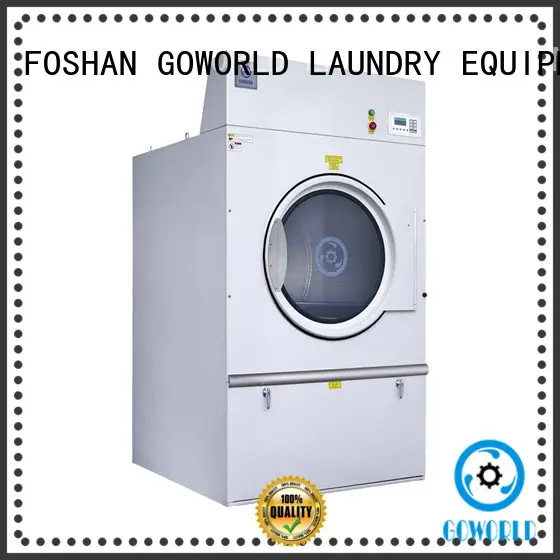 GOWORLD equipment laundry dryer machine simple installation for laundry plants 1
