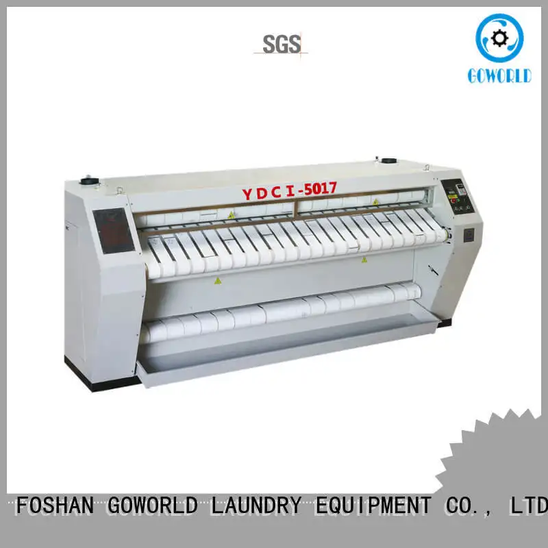 GOWORLD high quality flat work ironer machine for sale for hotel 1