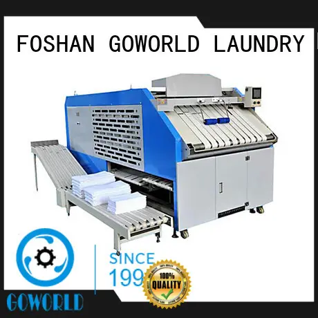 GOWORLD machine automatic towel folder factory price for laundry factory 1