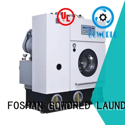 GOWORLD textile dry cleaning washing machine environment friendly for railway company 1