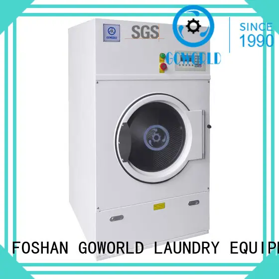 GOWORLD Stainless steel laundry dryer machine easy use for inns 1