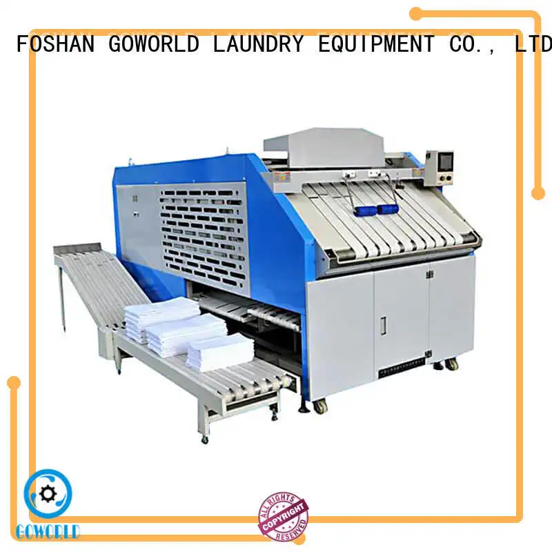 GOWORLD multifunction automatic towel folder high speed for textile industries 1
