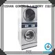 Low Noise stackable washer dryer combo 8kg15kg steam heating for school 1