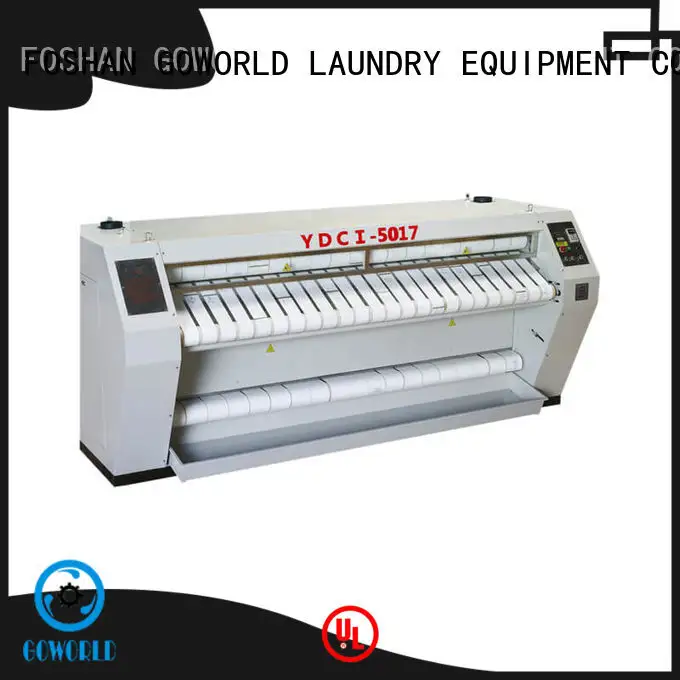 GOWORLD chest flat work ironer machine free installation for hotel 1