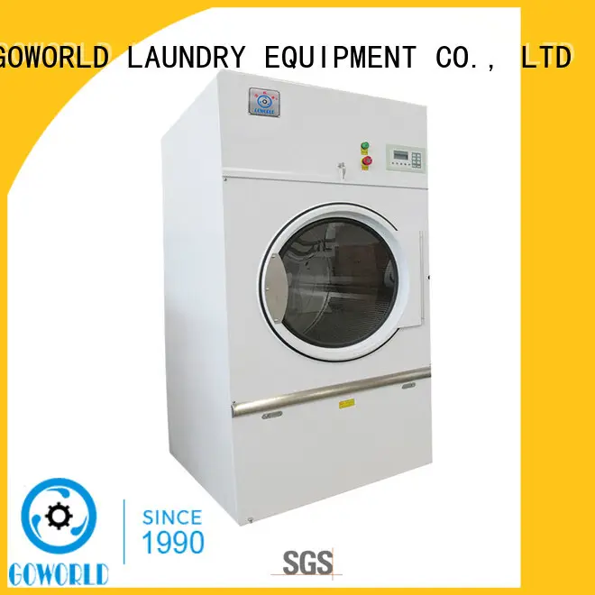 GOWORLD Stainless steel gas tumble dryer low noise for inns 1