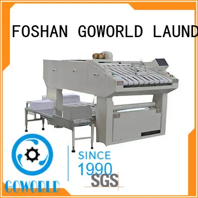 GOWORLD safe towel folding machine high speed for textile industries 1