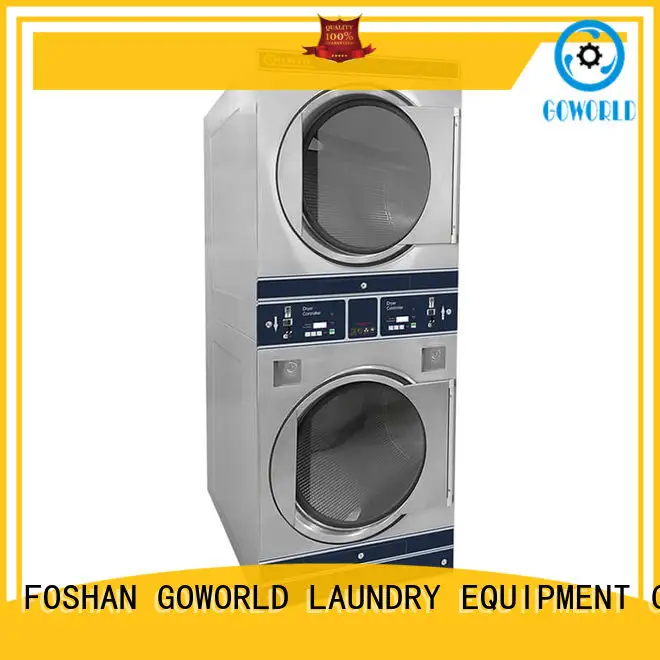 GOWORLD laundry self-service laundry machine natural gas heating for commercial laundromat 1
