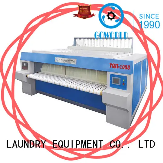 GOWORLD safe flat roll ironer factory price for inns 1