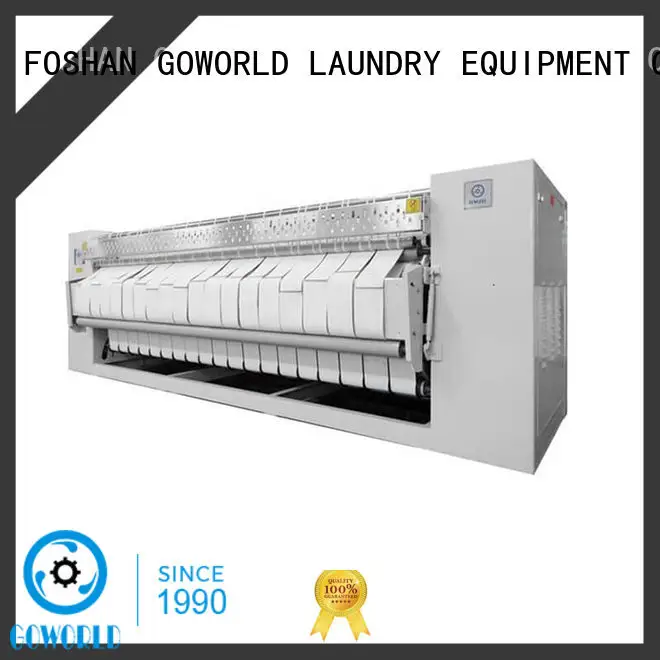 GOWORLD heat proof flat work ironer machine free installation for inns 1