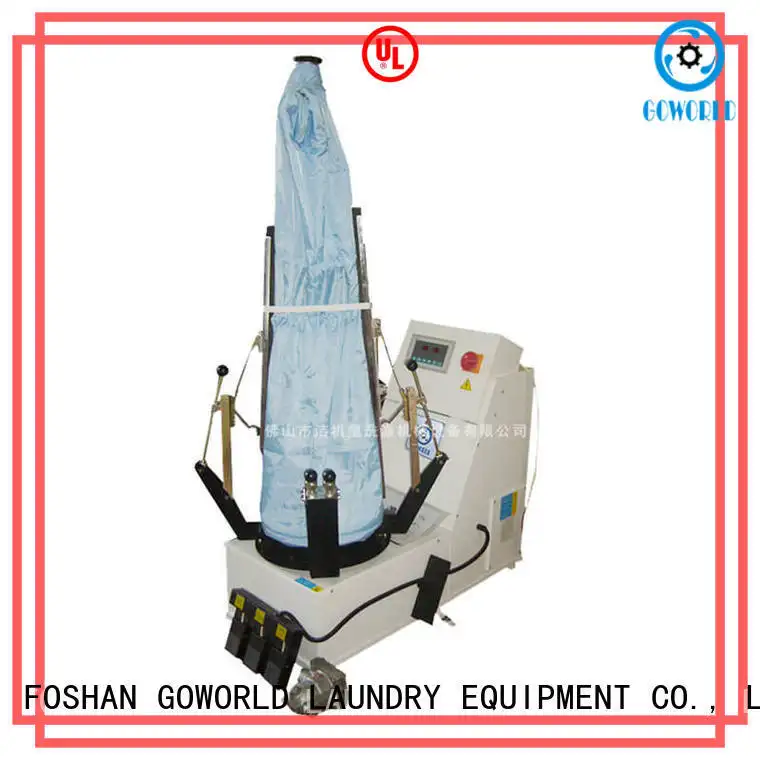 GOWORLD practical industrial iron press machine directly sale for dry cleaning shops 1