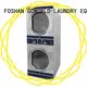 Manual stackable washer and dryer sets 8kg12kg LPG gas heating for hotel 1