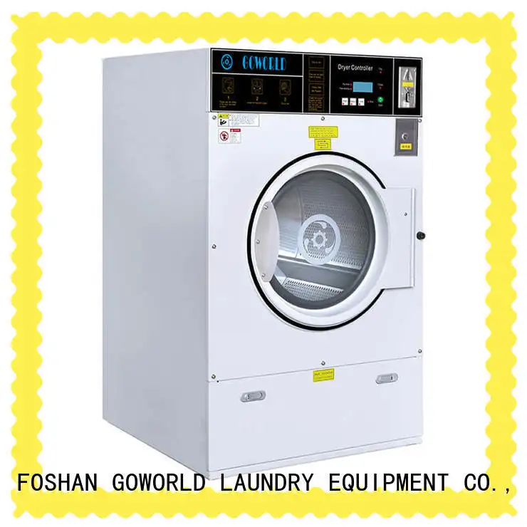 GOWORLD fire self service laundry equipment natural gas heating for school 1