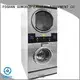GOWORLD Low Noise stackable washer dryer combo LPG gas heating for fire brigade 1