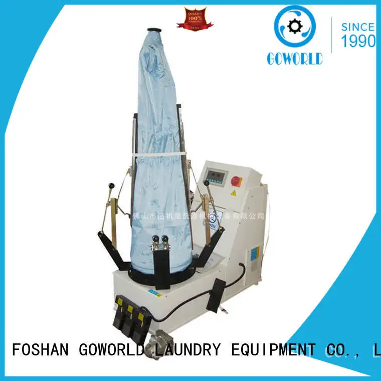 best industrial iron press machine finisher pneumatic control for dry cleaning shops 1