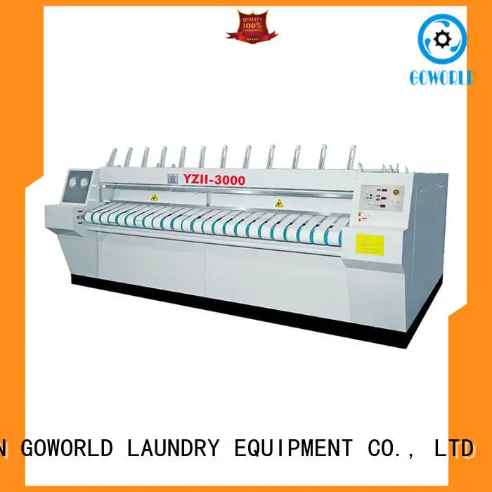 GOWORLD heat proof flat work ironer machine free installation for inns1 1