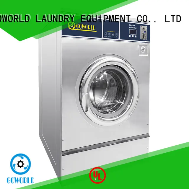 GOWORLD self laundry machine natural gas heating for commercial laundromat 1