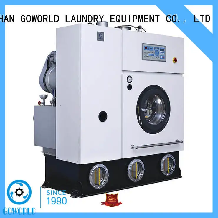 GOWORLD railway dry cleaning machine China for laundry shop 1