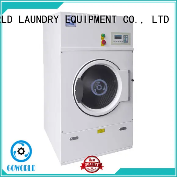 GOWORLD standard electric tumble dryer simple installation for laundry plants 1