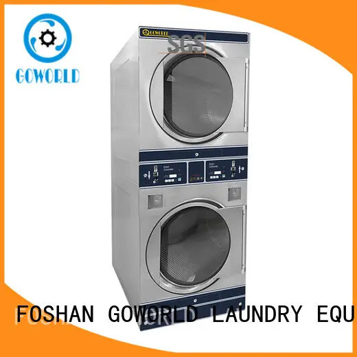 GOWORLD stainless steel self washing machine directly price for commercial laundromat 1