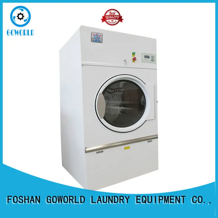 GOWORLD safe electric tumble dryer simple installation for laundry plants 1