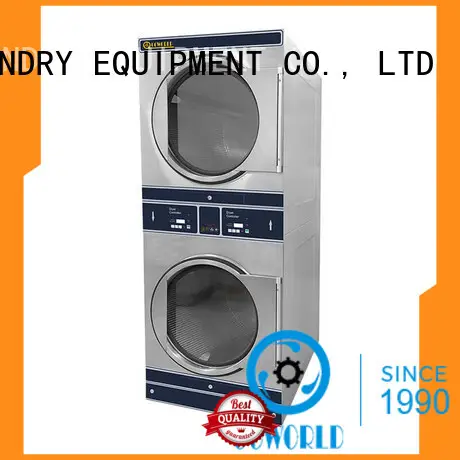 GOWORLD Energy Saving stackable washer and dryer sets LPG gas heating for hotel 1