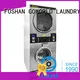 GOWORLD stainless steel self service laundry equipment LPG gas heating for hotel 1