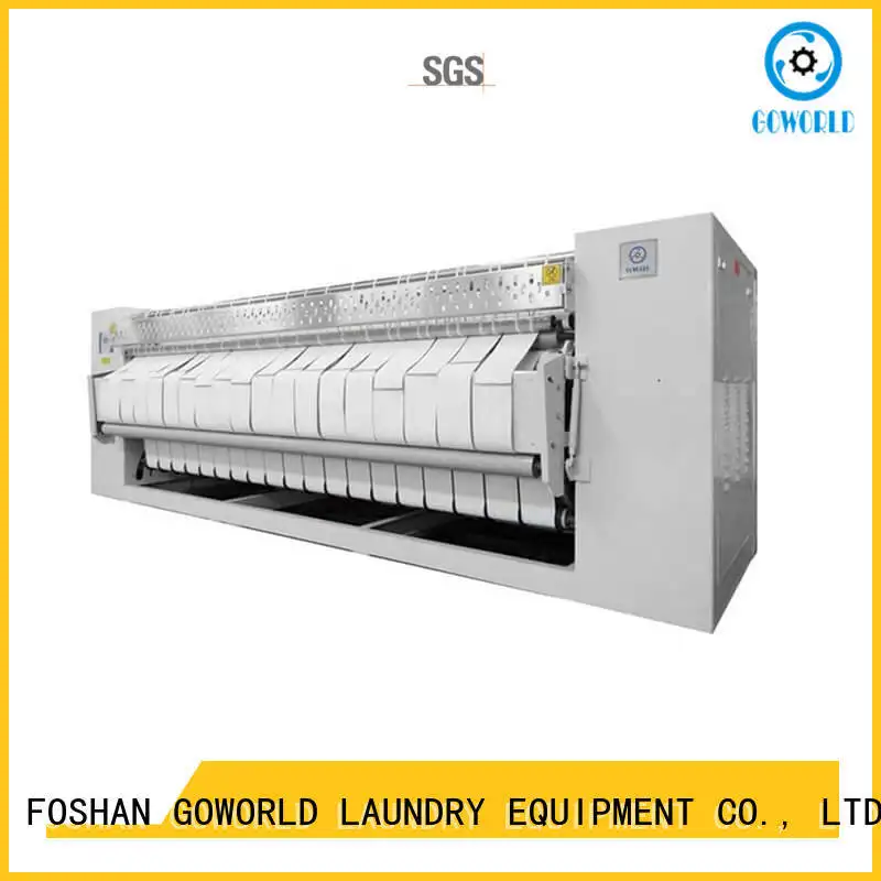 GOWORLD flat flat work ironer machine free installation for hospital 1