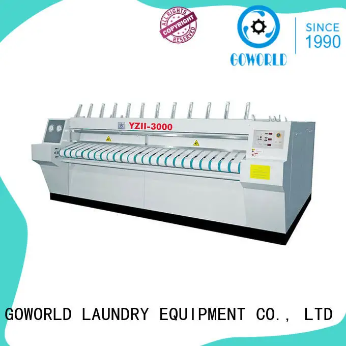 GOWORLD heat proof ironer machine free installation for laundry shop 1